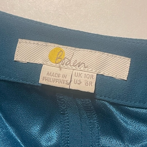 Boden Women’s Size 6R Blue Viscose Bryony Jumpsuit - Picture 12 of 13